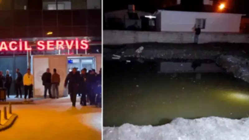 Kırıkhan'da Su Dolu Temelde Can Veren İki Küçük Kardeş