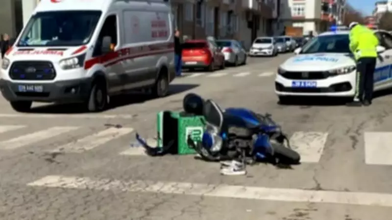 Kırklareli'nde Acı Kayıp: Motosikletli Kurye Selman Trafik Kazasında Hayatını Kaybetti
