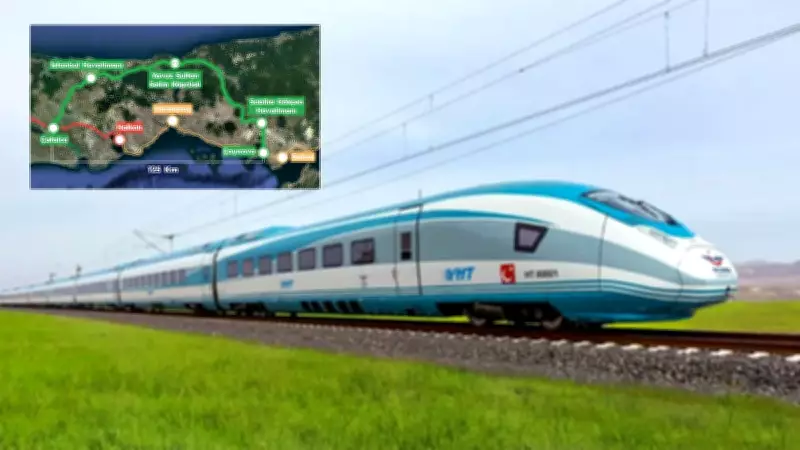 Kuzey Çevre Demir Yolu Projesi İhalesi Resmi Gazete'de Yayımlandı