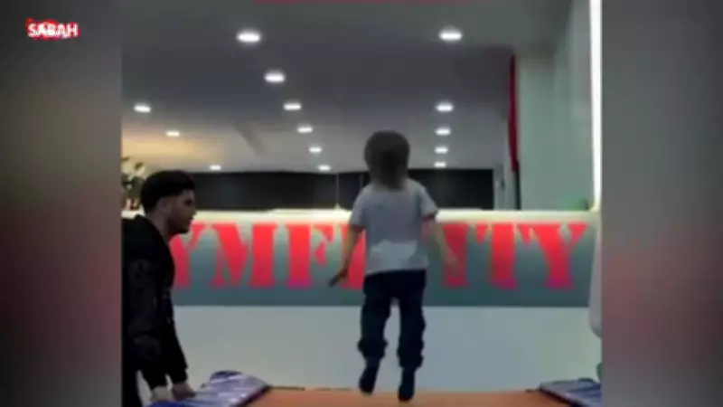 Kıvanç Tatlıtuğ ve Başak Dizer'in Oğlu Kurt Efe Sporda Yeteneğini Gösterdi