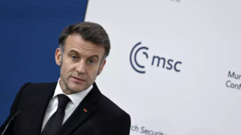 Macron'dan Avrupa Çağrısı: Jeopolitik Güç Olmalıyız