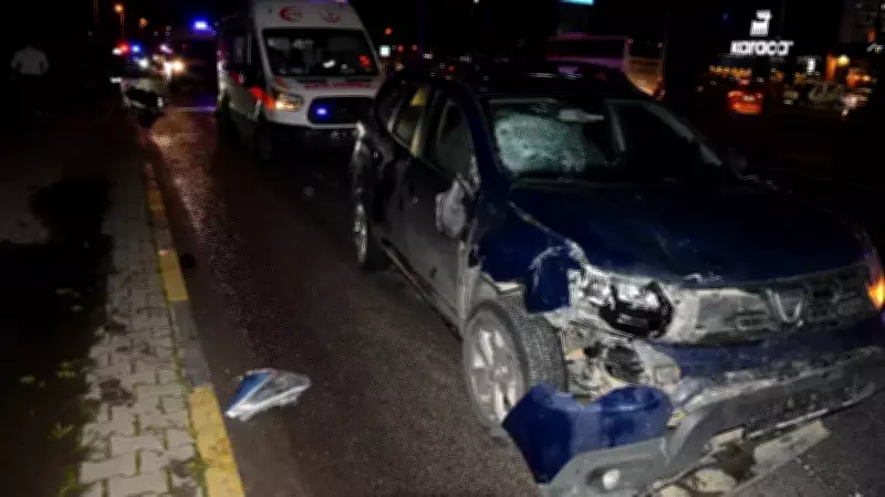 Manisa Turgutlu'da Otomobil ile Motosiklet Çarpıştı: İki Kardeş Yaralandı