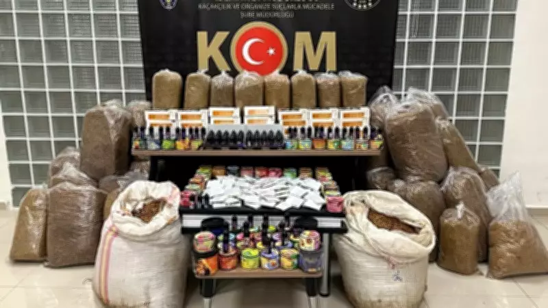 Manisa'da Büyük Uyuşturucu Operasyonu: 7 Tutuklama ve Çok Sayıda Madde Ele Geçirildi