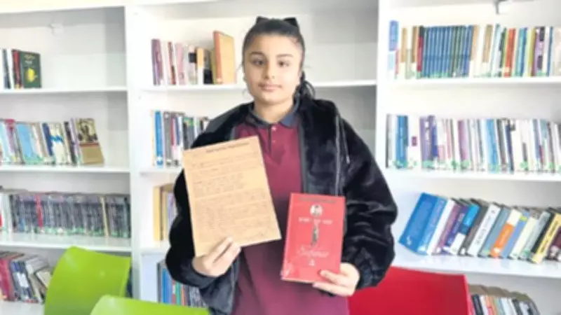 Mardinli Öğrenci Melek Meryem, İstiklal Marşı Mektup Yarışmasında Türkiye Birincisi Oldu