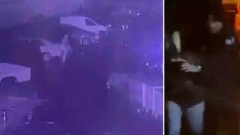 Maslak'ta Isınmak İçin Ateş Yakan Şüpheli 5 Aracı Küle Çevirdi