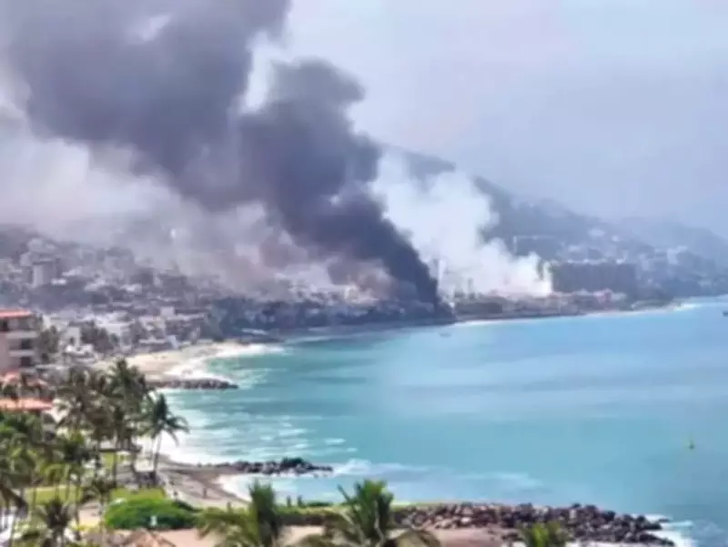 Meksika'da Kartel İsyanı: Puerta Vallerta'da Turistler Mahsur Kaldı