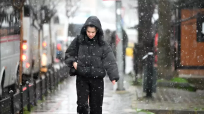 Meteoroloji'den 17 İl İçin Sarı Kod Uyarısı: Sağanak Yağmur ve Kar Geliyor