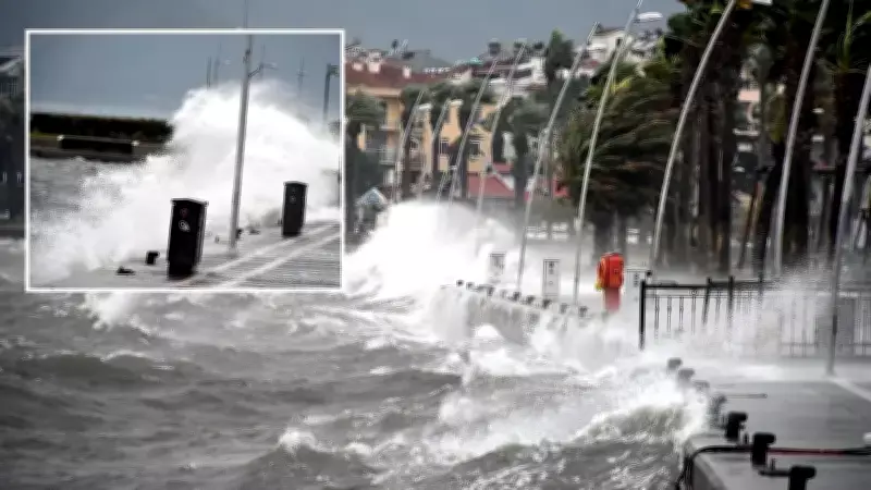 Meteoroloji'den Denizler İçin Fırtına Uyarısı: Rüzgar Hızı 80 Km/Saate Ulaşacak