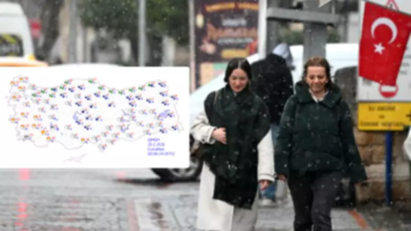 Meteoroloji'den Kritik Uyarı: 8 İlde Sarı Alarm, 5 Bölgede Yağış Bekleniyor