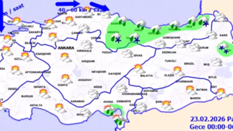 Meteoroloji'den Kritik Uyarı: Kış Geri Dönüyor, 12 İlde Kar Alarmı!