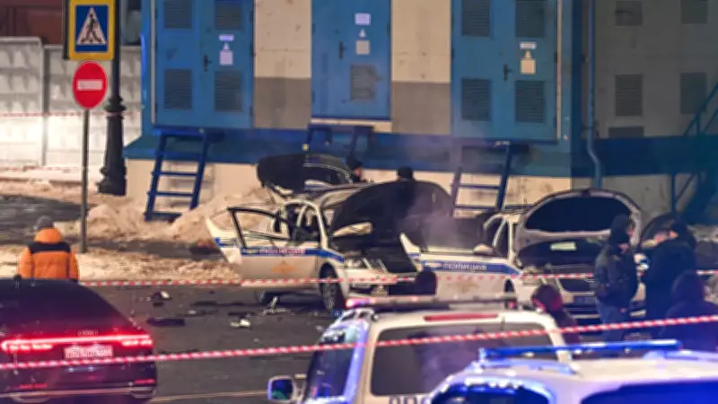 Moskova'da Trafik Polisi Aracına Yönelik Patlama: 1 Polis Şehit Oldu