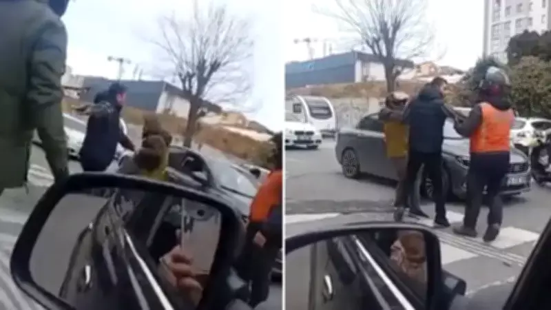 Ümraniye'de Yol Verme Kavgası Silahla Tehdide Dönüştü