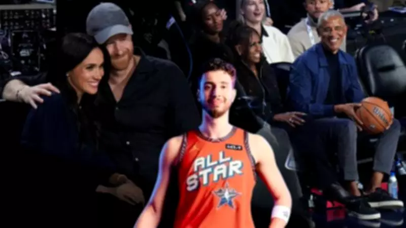 NBA All-Star'da Alperen Şengün ve Ünlü Seyirciler: Obama Çifti, Prens Harry ve Meghan Markle Saha Kenarında