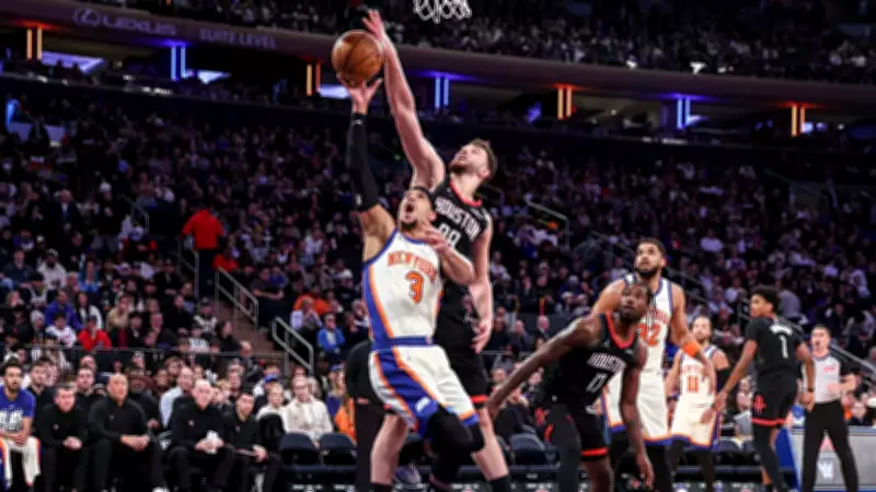 NBA'de Alperen Şengün'ün 16 Sayısı Rockets'a Yetmedi, Knicks Geriden Gelerek Kazandı