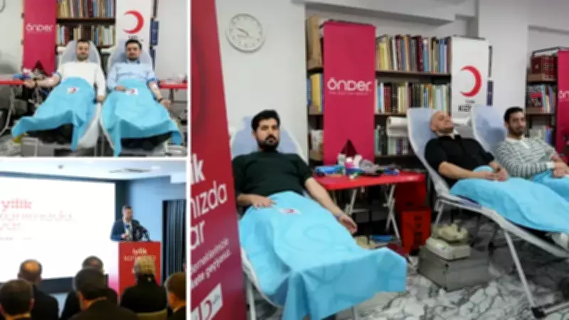 ÖNDER ve Türk Kızılay'dan 81 İlde Kan Bağışı Seferberliği: İyilik Kanımızda Var
