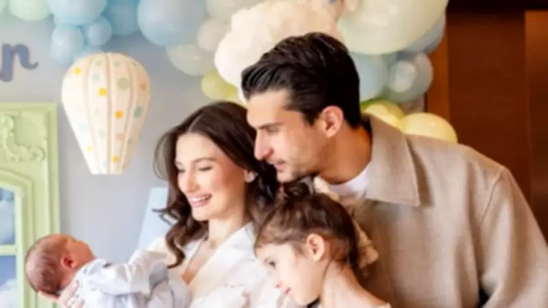 Necip Uysal İkinci Kez Baba Oldu: 'Ailemize Hoş Geldin Canım Oğlum'