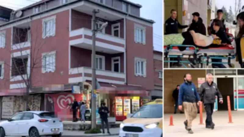 İnegöl'de Boşanma Öncesi Dram: Kapıyı Kıran Eşten Kaçan Kadın Balkondan Atladı