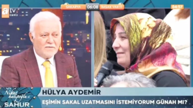 Nihat Hatipoğlu'ndan Sakal Sorusuna Yanıt: Eşinize Yasak Koymayın