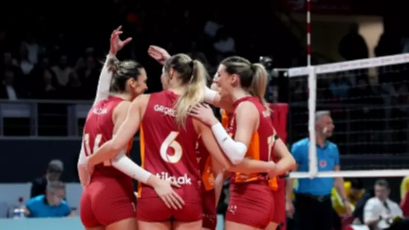 Nilüfer Belediyespor Eker, Galatasaray Daikin'i 3-0 Mağlup Etti
