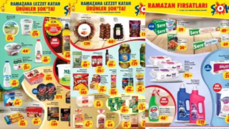 ŞOK Aktüel Kataloğu 24 Şubat'a Kadar Raflarda: Ramazan İçin Fırsatlar
