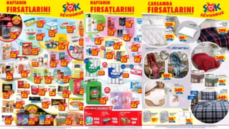 ŞOK Aktüel'de Haftanın İndirimleri Başladı: 3 Mart'a Kadar Geçerli