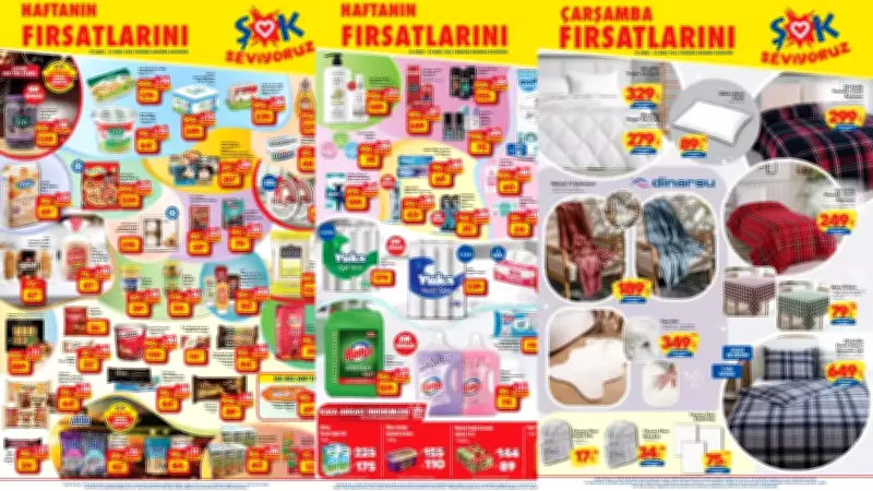 ŞOK Market'ten Mutfak ve Ev Gereçlerine Özel Aktüel Fırsatlar Başladı