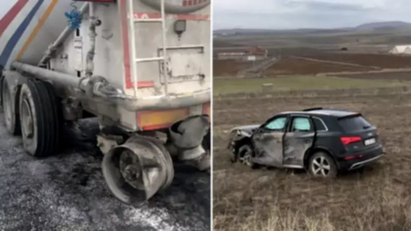 Çorum Alaca'da TIR ile Otomobil Çarpıştı: 4 Kişi Yaralandı