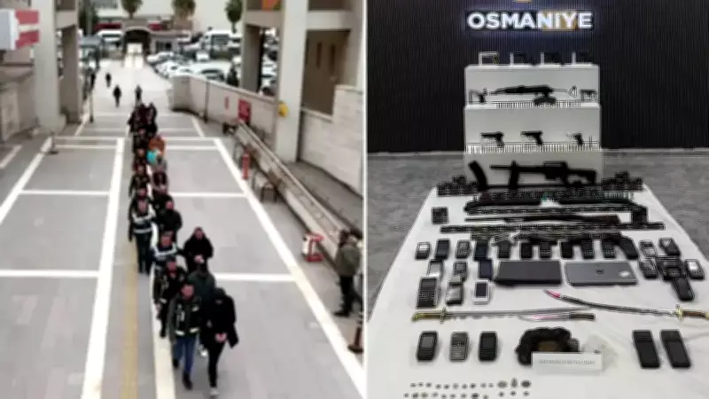 Osmaniye'de Dev Operasyon: 10,2 Milyar TL İşlem Hacmi İncelendi, 15 Kişi Tutuklandı
