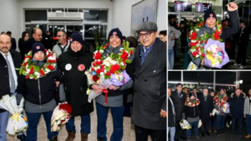 Otizmli İkizler Avusturya'dan Dünya Madalyalarıyla Döndü: Erzurum'da Coşkulu Karşılama