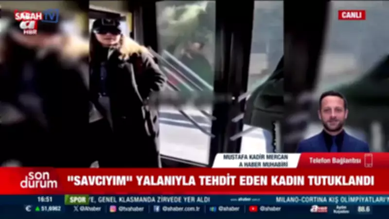 Otobüste Savcı Olduğunu İddia Edip Yolcuyu Tehdit Eden Şüpheli Tutuklandı
