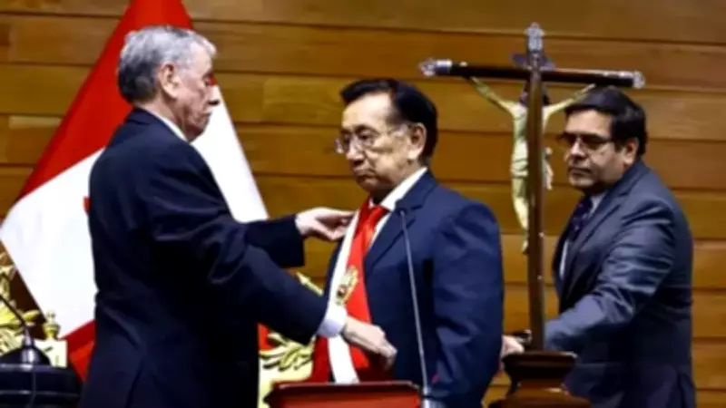 Peru'da Yeni Geçici Devlet Başkanı Jose Maria Balcazar Oldu