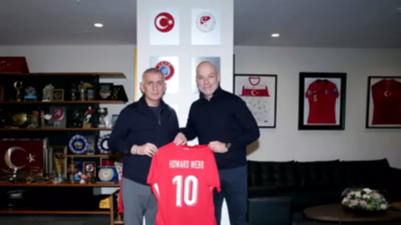 PGMOL Direktörü Howard Webb TFF'yi Ziyaret Etti: Hakemlikte Uluslararası İş Birliği