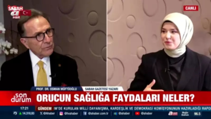 Prof. Dr. Osman Müftüoğlu A Haber'de Orucun Sağlığa Faydalarını Açıkladı