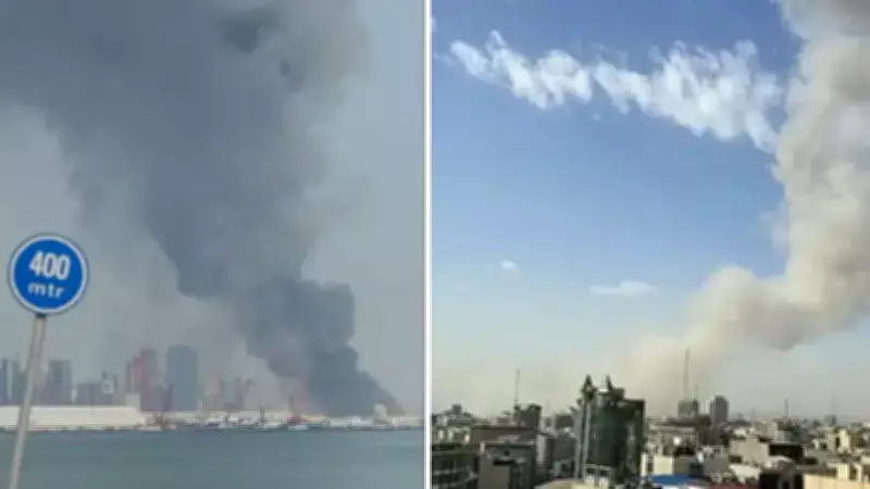 İran'dan ABD ve İsrail'e Misilleme: Bölgedeki Üsler Füze Saldırılarıyla Vuruldu