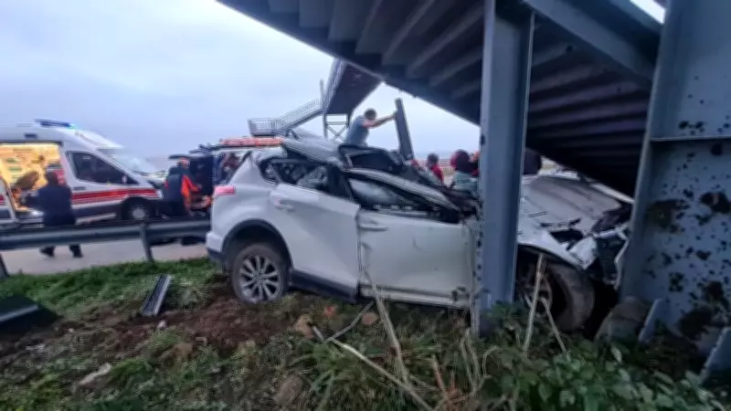 Rize'de Feci Trafik Kazası: 1 Kişi Hayatını Kaybetti, 1 Kişi Ağır Yaralandı