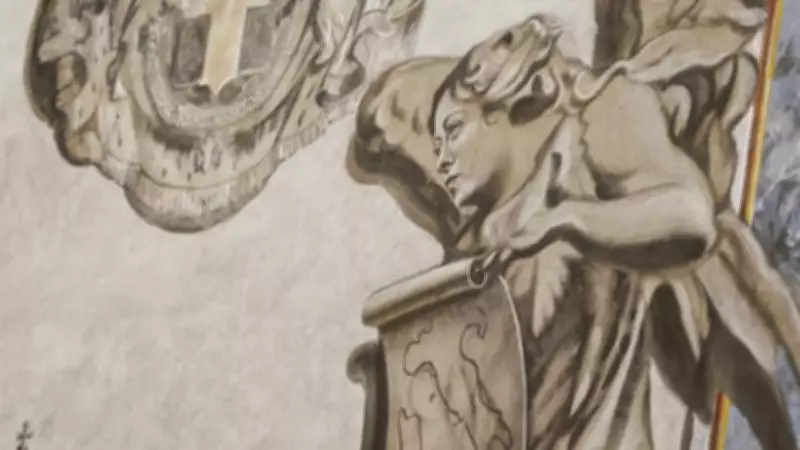 Roma'daki Tarihi Bazilikada Restore Edilen Melek Figürü Meloni'ye Benzetildi