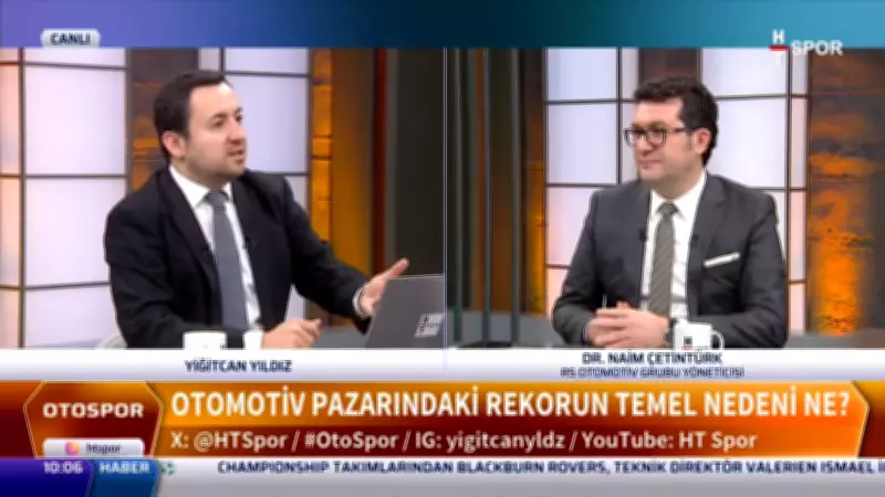 RS Holding YK Üyesi Dr. Naim Çetintürk OtoSpor Programında Otomotiv Sektörünü Değerlendirdi