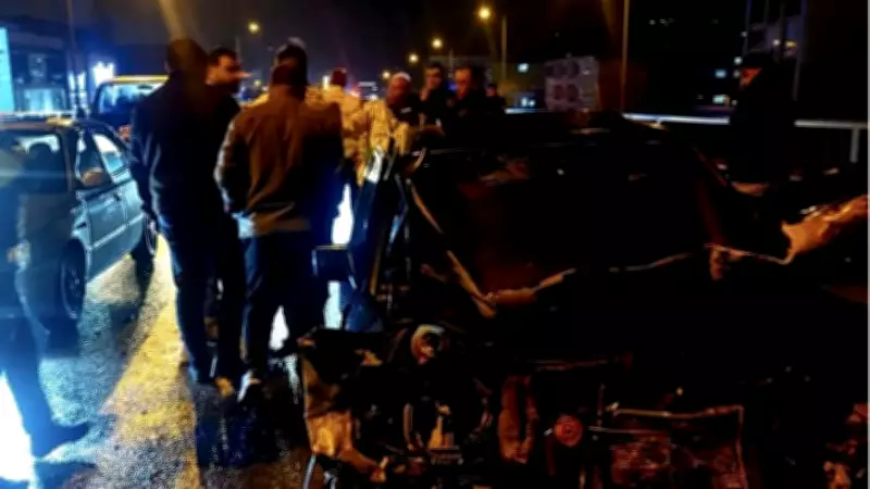 Samsun'da 8 Araçlık Zincirleme Kaza: 2 Kişi Yaralandı