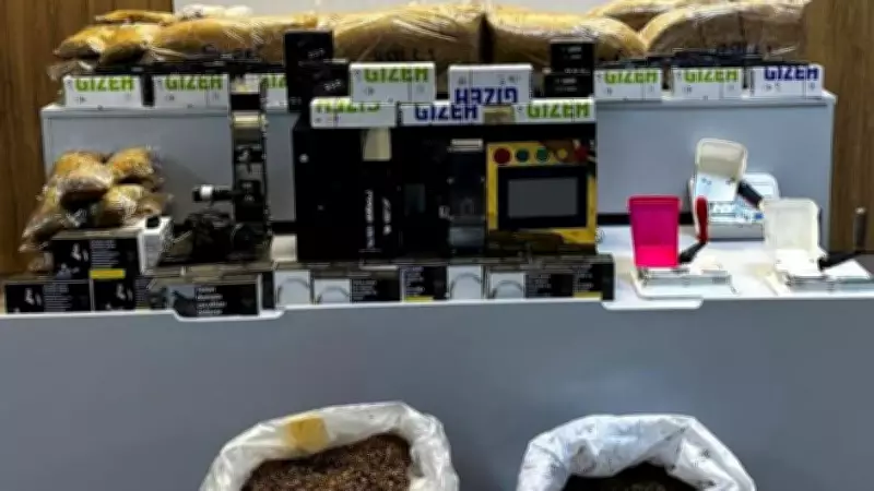 Samsun'da Kaçakçılık Operasyonu: 4 Şüpheli Yakalandı, Tonlarca Kaçak Malzeme Ele Geçirildi