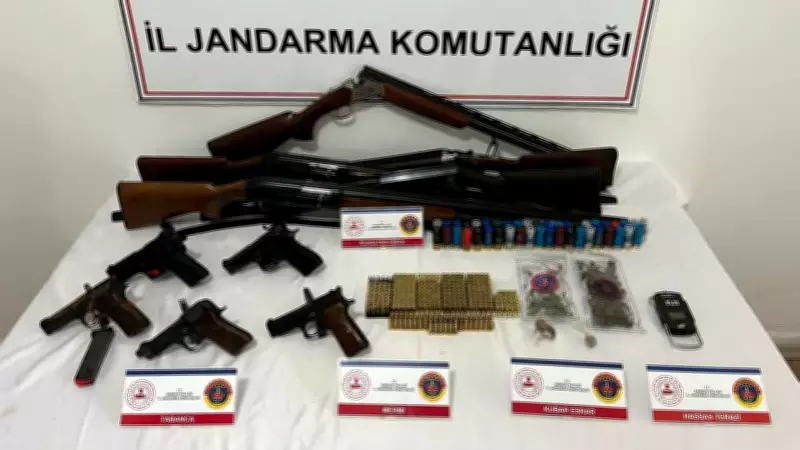 Samsun'da Uyuşturucu ve Silah Kaçakçılığı Operasyonu: 3 Şüpheli Yakalandı
