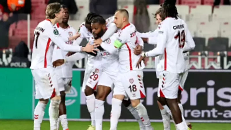 Samsunspor, Shkendija'yı 4-0 Yenerek UEFA Konferans Ligi Son 16'da