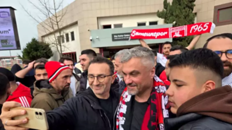 Samsunspor Taraftarlarından Thomas Reis'e Duygusal Havalimanı Veda Töreni