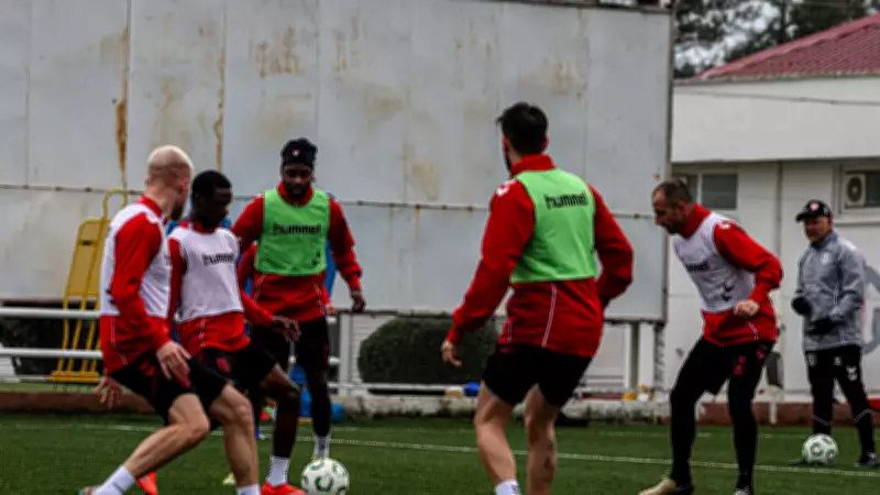 Samsunspor, UEFA Konferans Ligi Rövanşında Shkendija Hazırlıklarını Sürdürüyor