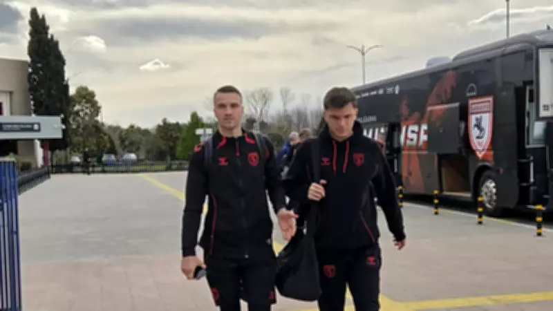 Samsunspor, UEFA Konferans Ligi'nde Shkendija Maçı İçin Kuzey Makedonya'ya Uçtu