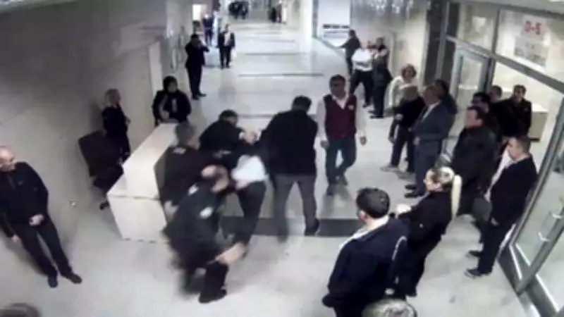 Savcı Hakimi Vurdu! Saldırı Anının Güvenlik Kamerası Görüntüleri Ortaya Çıktı