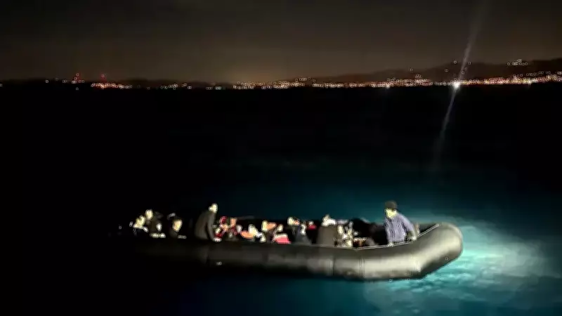 Seferihisar Açıklarında 20'si Çocuk 43 Düzensiz Göçmen Yakalandı