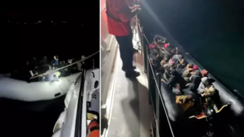 Seferihisar ve Menderes'te Sahil Güvenlik Operasyonu: 59 Düzensiz Göçmen Yakalandı