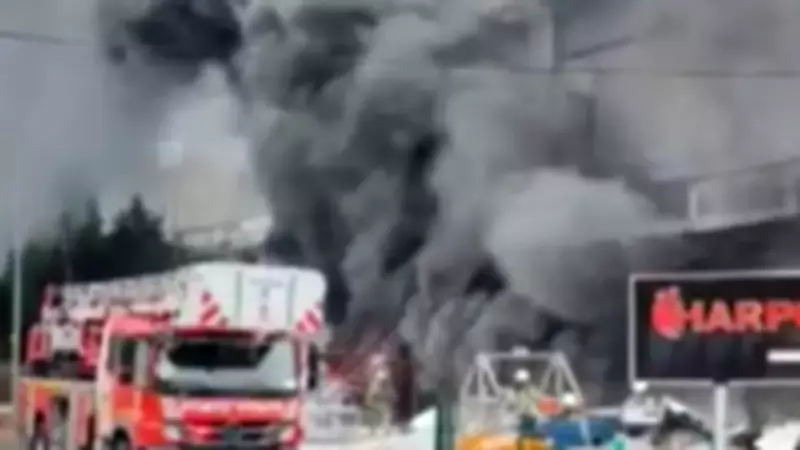 Silivri'de Fabrika Yangını: Çok Sayıda İtfaiye Ekibi Olay Yerine Sevk Edildi