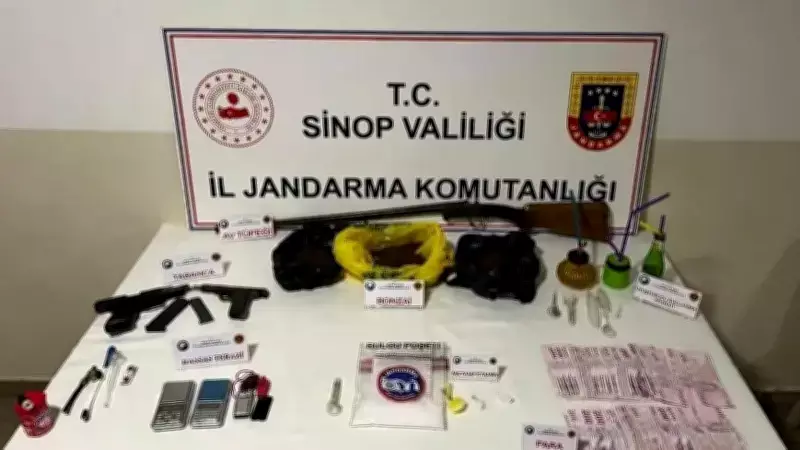 Sinop'ta Uyuşturucu Operasyonu: 10 Gözaltından 2 Tutuklama