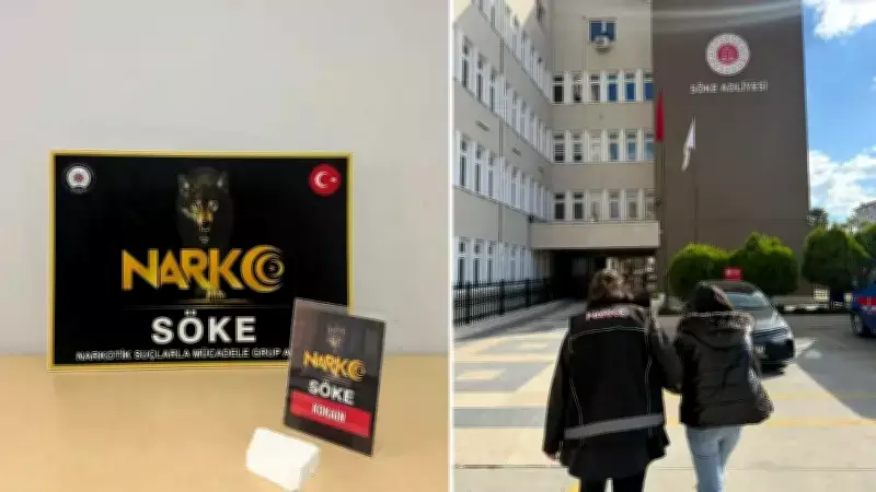 Söke'de Otobüste 203 Gram Uyuşturucu Ele Geçti, Kadın Yolcu Tutuklandı